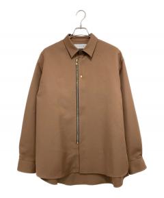 中古・古着通販】CULLNI (クルニ) Double Cloth Zip Up Long Sleeve