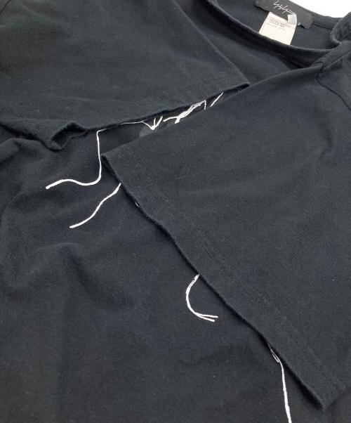 YOHJI YAMAMOTO（ヨウジヤマモト）YOHJI YAMAMOTO (ヨウジヤマモト) 半袖Tシャツ ブラック サイズ:SIZE 3の古着・服飾アイテム