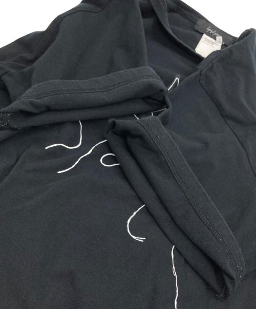 YOHJI YAMAMOTO（ヨウジヤマモト）YOHJI YAMAMOTO (ヨウジヤマモト) 半袖Tシャツ ブラック サイズ:SIZE 3の古着・服飾アイテム