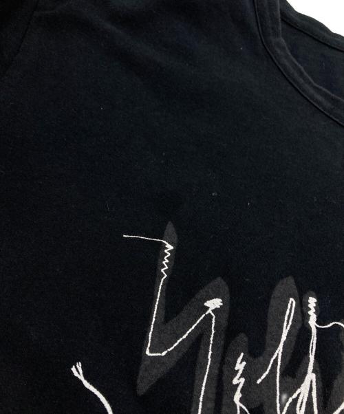 YOHJI YAMAMOTO（ヨウジヤマモト）YOHJI YAMAMOTO (ヨウジヤマモト) 半袖Tシャツ ブラック サイズ:SIZE 3の古着・服飾アイテム