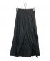 YOHJI YAMAMOTO (ヨウジヤマモト) ハイウエストコットンスカート ブラック サイズ:SIZE S：9000円