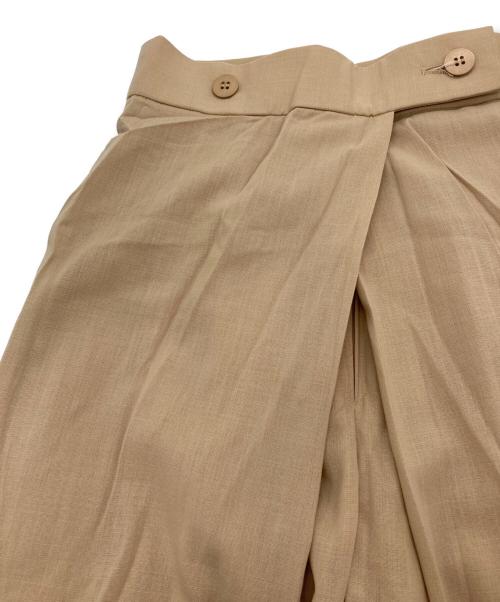 ISSEY MIYAKE（イッセイミヤケ）ISSEY MIYAKE (イッセイミヤケ) ワイドパンツ ベージュ サイズ:Mの古着・服飾アイテム