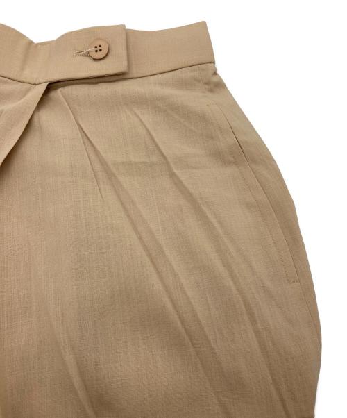 ISSEY MIYAKE（イッセイミヤケ）ISSEY MIYAKE (イッセイミヤケ) ワイドパンツ ベージュ サイズ:Mの古着・服飾アイテム