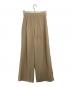 ISSEY MIYAKE (イッセイミヤケ) ワイドパンツ ベージュ サイズ:M：8000円