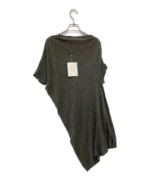 Y's（ワイズ）Y's (ワイズ) シルクニットワンピース グレー サイズ:3の古着・服飾アイテム