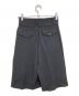 ISSEY MIYAKE (イッセイミヤケ) バミューダパンツ ブラック サイズ:M：8000円