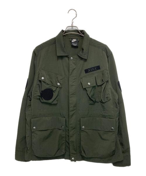 NIKE（ナイキ）NIKE (ナイキ) ウーブン マウンテンパーカー カーキ サイズ:XLの古着・服飾アイテム