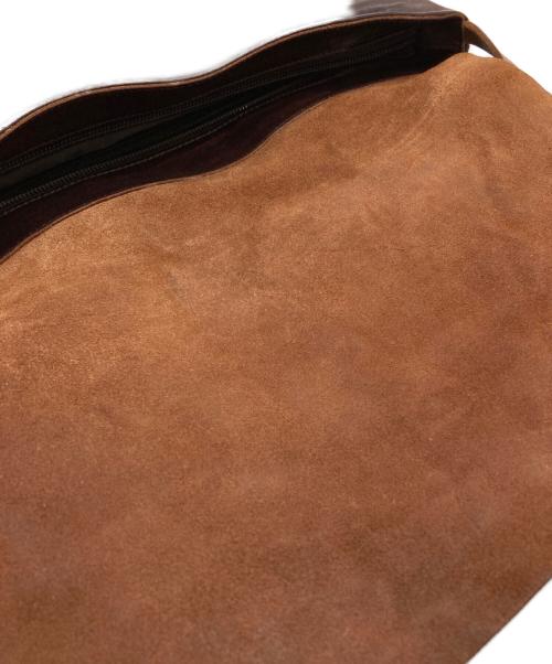 IL BISONTE（イル ビゾンテ）IL BISONTE (イル ビゾンテ) レザーバッグ ブラウンの古着・服飾アイテム