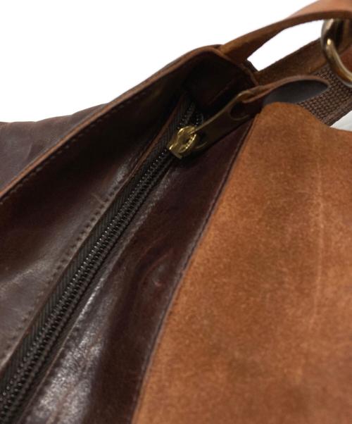 IL BISONTE（イル ビゾンテ）IL BISONTE (イル ビゾンテ) レザーバッグ ブラウンの古着・服飾アイテム