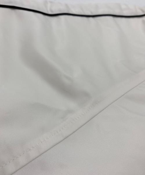 MLB（エムエルビー）MLB (エムエルビー) Nylon front varsity jacket ホワイト サイズ:Sの古着・服飾アイテム