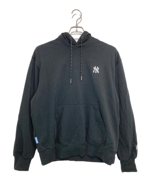 MLB（エムエルビー）MLB (エムエルビー) Karina  aespa Karina コラボ Over Fit Hoodie ブラック サイズ:Sの古着・服飾アイテム
