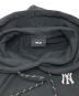 中古・古着 MLB (エムエルビー) Karina  aespa Karina コラボ Over Fit Hoodie ブラック サイズ:S：8000円