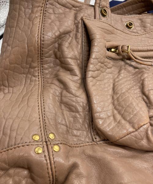 jerome dreyfuss（ジェロームドレイフェス）jerome dreyfuss (ジェロームドレイフェス) 2WAY レザーバッグ ブラウンの古着・服飾アイテム