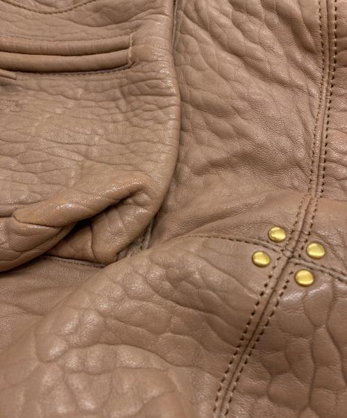 jerome dreyfuss（ジェロームドレイフェス）jerome dreyfuss (ジェロームドレイフェス) 2WAY レザーバッグ ブラウンの古着・服飾アイテム