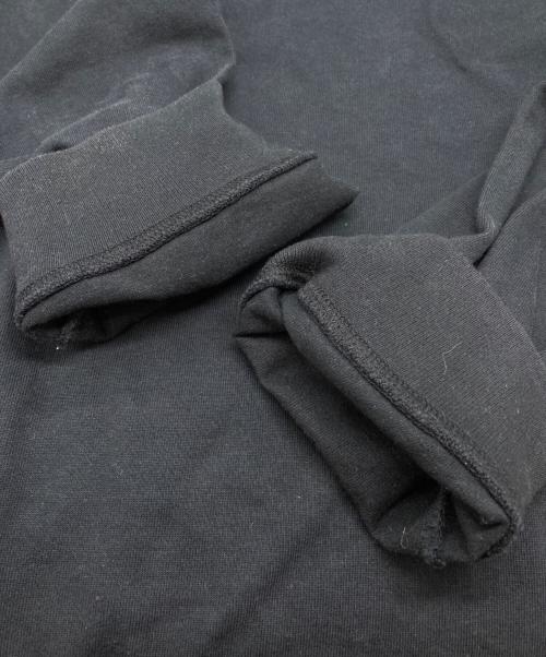 STONE ISLAND（ストーンアイランド）STONE ISLAND (ストーンアイランド) ヘビーウェイトコットンクルーネック長袖Tシャツ ブラック サイズ:SIZE XXLの古着・服飾アイテム