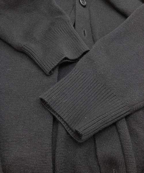 AMI Alexandre Mattiussi（アミアレクサンドルマテュッシ）AMI Alexandre Mattiussi (アミアレクサンドルマテュッシ) Ami de Coeur Cardigan ブラック サイズ:SIZE XXLの古着・服飾アイテム