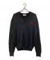 AMI Alexandre Mattiussi（アミアレクサンドルマテュッシ）の古着「Ami de Coeur Cardigan」｜ブラック
