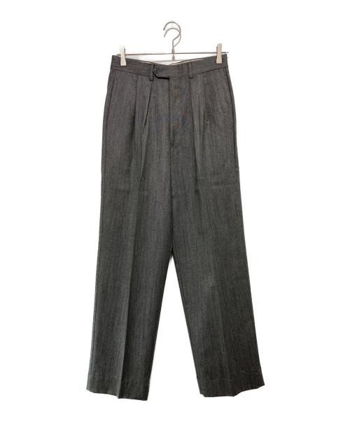 GIORGIO ARMANI（ジョルジオアルマーニ）GIORGIO ARMANI (ジョルジョアルマーニ) ウール セットアップスーツ グレー サイズ:SIZE 46の古着・服飾アイテム