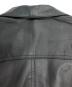 中古・古着 JOHN VARVATOS (ジョン・バルベイトス) レザージャケット ブラック サイズ:XL：14000円