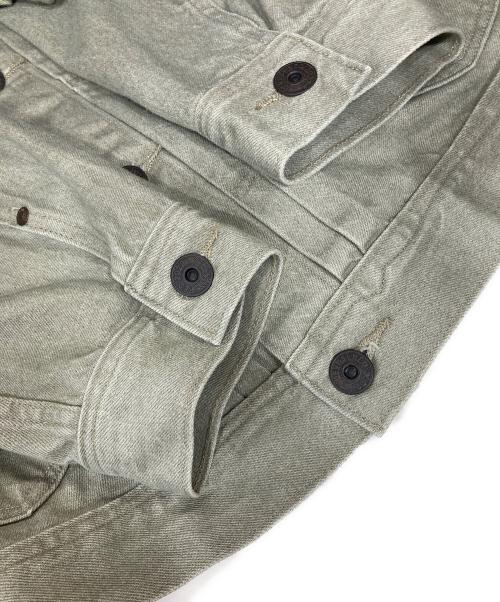 LEVI'S RED（リーバイス レッド）LEVI'S RED (リーバイス レッド) TYPE II TRUCKER JACKET グリーン (ベージュ系) サイズ:Lの古着・服飾アイテム