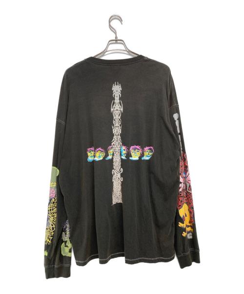 DIESEL（ディーゼル）DIESEL (ディーゼル) T-BOXT-LS-R4 ロングスリーブカットソー ブラック サイズ:3XLの古着・服飾アイテム