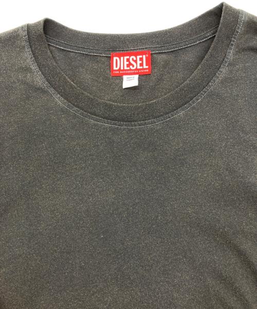 DIESEL（ディーゼル）DIESEL (ディーゼル) T-BOXT-LS-R4 ロングスリーブカットソー ブラック サイズ:3XLの古着・服飾アイテム