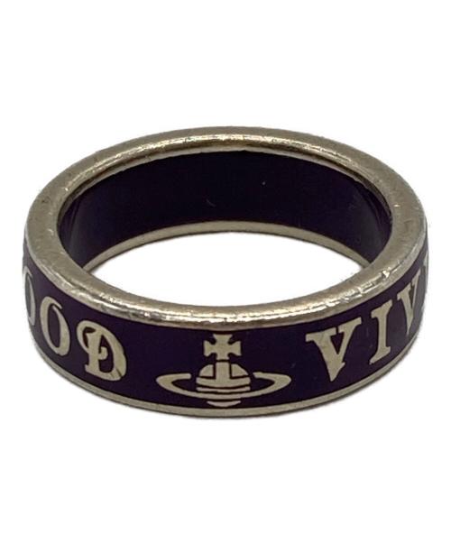 Vivienne Westwood（ヴィヴィアンウエストウッド）Vivienne Westwood (ヴィヴィアンウエストウッド) コンジットストリートリング パープル サイズ:13の古着・服飾アイテム