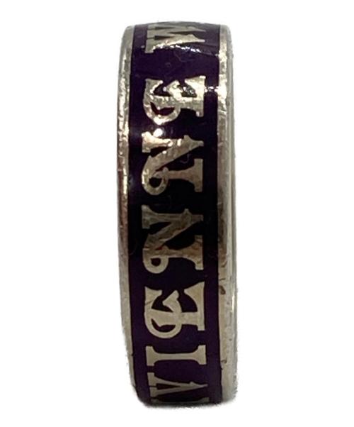 Vivienne Westwood（ヴィヴィアンウエストウッド）Vivienne Westwood (ヴィヴィアンウエストウッド) コンジットストリートリング パープル サイズ:13の古着・服飾アイテム