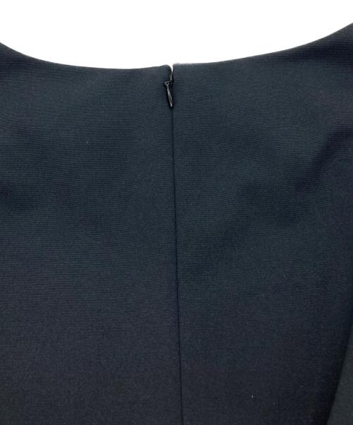 theory luxe（セオリーリュクス）theory luxe (セオリーリュクス) レース切替ブラウスワンピース ネイビー サイズ:38の古着・服飾アイテム
