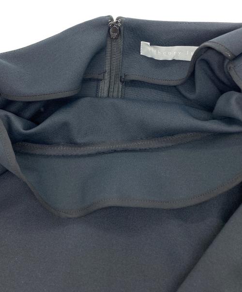 theory luxe（セオリーリュクス）theory luxe (セオリーリュクス) レース切替ブラウスワンピース ネイビー サイズ:38の古着・服飾アイテム