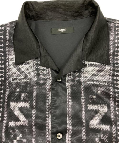 glamb（グラム）glamb (グラム) Gloss Caravan SH / グロスキャラバンシャツ ブラック サイズ:sの古着・服飾アイテム