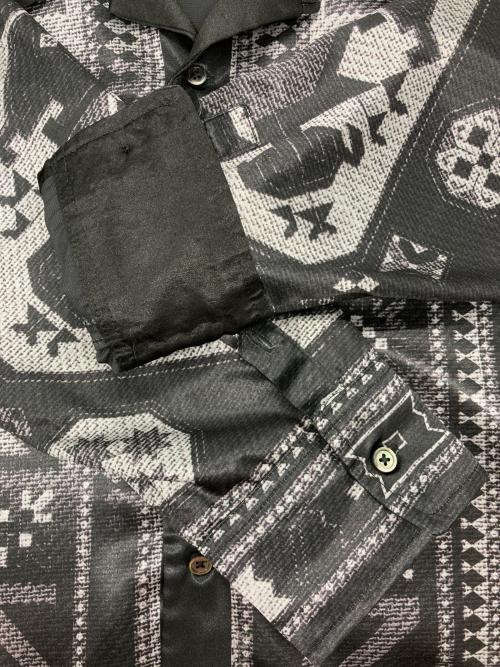 glamb（グラム）glamb (グラム) Gloss Caravan SH / グロスキャラバンシャツ ブラック サイズ:sの古着・服飾アイテム