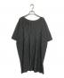 PLEATS PLEASE（プリーツプリーズ）の古着「半袖プリーツカットソーワンピース」｜グレー