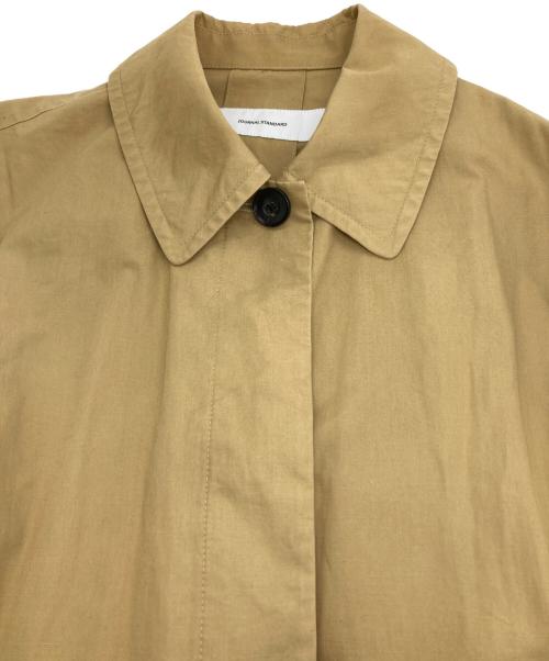 JOURNAL STANDARD（ジャーナルスタンダード）JOURNAL STANDARD (ジャーナルスタンダード) ハイカウントワイドステンカラーコート ベージュ サイズ:-の古着・服飾アイテム