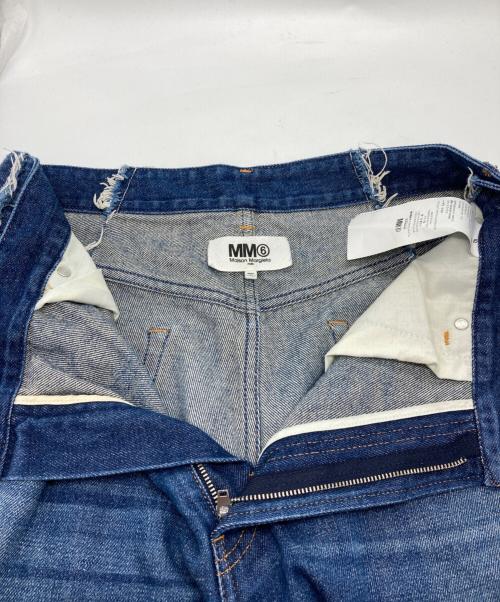 MM6 Maison Margiela（エムエムシックスメゾンマルジェラ）MM6 Maison Margiela (エムエムシックスメゾンマルジェラ) デニムパンツ インディゴ サイズ:SIZE 40の古着・服飾アイテム