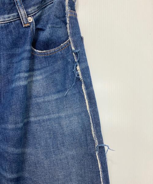 MM6 Maison Margiela（エムエムシックスメゾンマルジェラ）MM6 Maison Margiela (エムエムシックスメゾンマルジェラ) デニムパンツ インディゴ サイズ:SIZE 40の古着・服飾アイテム