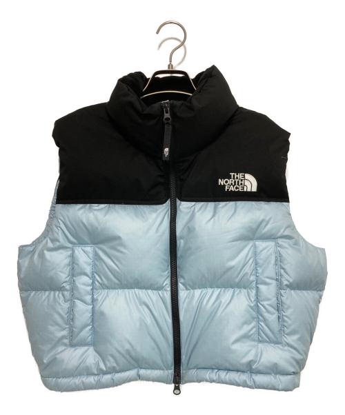 THE NORTH FACE（ザ ノース フェイス）THE NORTH FACE (ザ ノース フェイス) W'S NOVELTY NUPTSE DOWN VEST スカイブルー サイズ:L/95の古着・服飾アイテム