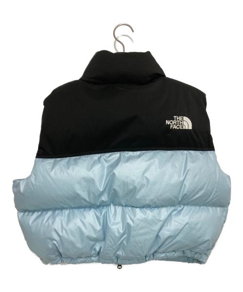 THE NORTH FACE（ザ ノース フェイス）THE NORTH FACE (ザ ノース フェイス) W'S NOVELTY NUPTSE DOWN VEST スカイブルー サイズ:L/95の古着・服飾アイテム