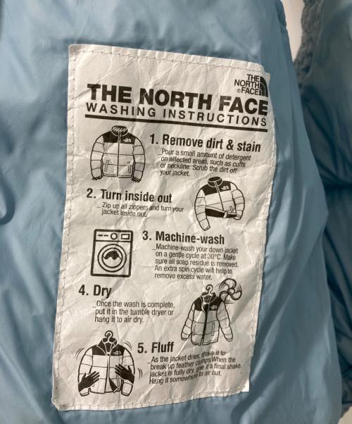 THE NORTH FACE（ザ ノース フェイス）THE NORTH FACE (ザ ノース フェイス) W'S NOVELTY NUPTSE DOWN VEST スカイブルー サイズ:L/95の古着・服飾アイテム