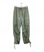 NIKEナイキ）の古着「Women's Mid-Rise Cargo Pants」｜黄緑