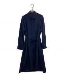 DAMA collection（ダーマコレクション）の古着「シャツワンピース」｜ネイビー