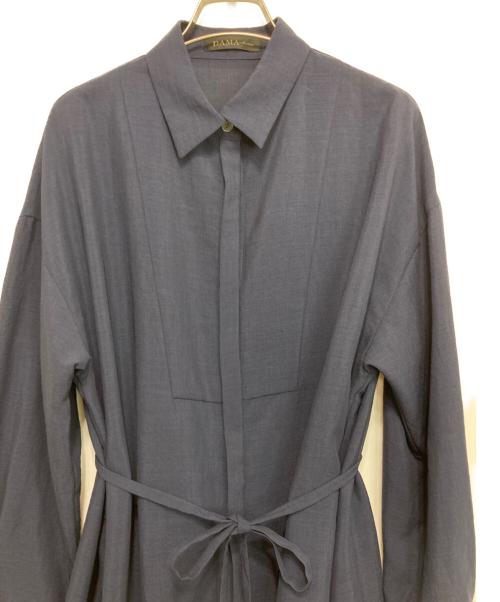 DAMA collection（ダーマコレクション）DAMA collection (ダーマコレクション) シャツワンピース ネイビー サイズ:2の古着・服飾アイテム
