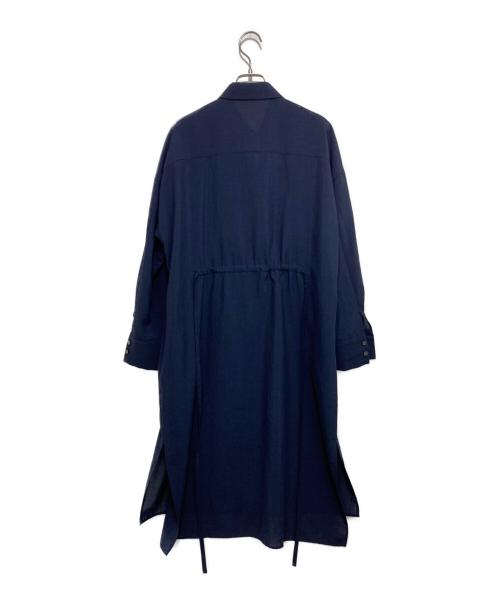 DAMA collection（ダーマコレクション）DAMA collection (ダーマコレクション) シャツワンピース ネイビー サイズ:2の古着・服飾アイテム