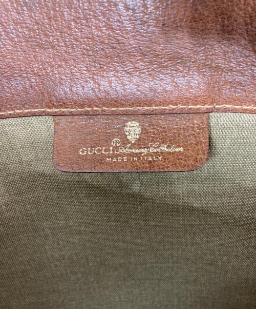 GUCCI（グッチ）GUCCI (グッチ) トートバッグ ブラウン×ベージュの古着・服飾アイテム