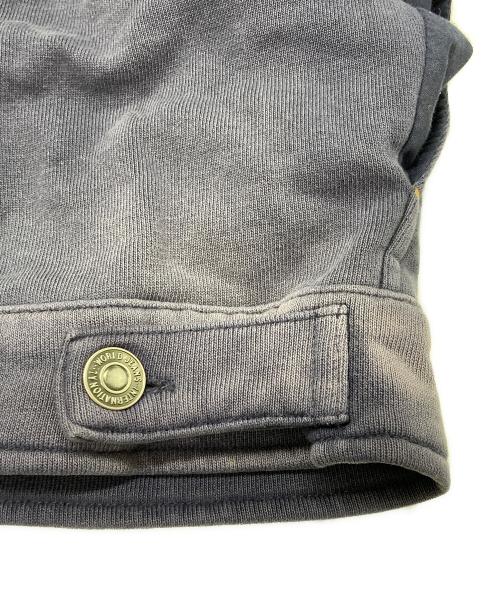 BONKNOW FREAKS（ボンノウ）BONKNOW FREAKS (ボンノウ) TYPE-001 SWEAT TRUCKER JACKET ネイビー サイズ:Mの古着・服飾アイテム
