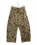 NAUTICAノーティカ）の古着「Wide Painter Pants」｜カーキ