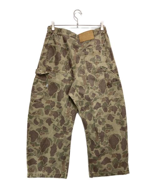 NAUTICA（ノーティカ）NAUTICA (ノーティカ) Wide Painter Pants カーキ サイズ:Mの古着・服飾アイテム