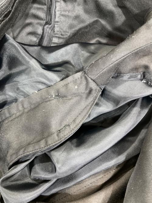 BURBERRY BLACK LABEL（バーバリーブラックレーベル）BURBERRY BLACK LABEL (バーバリーブラックレーベル) シルクウール混 ストライプセットアップスーツ ブラック サイズ:Sの古着・服飾アイテム