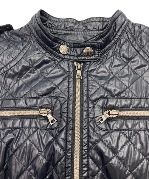 Hysteric Glamour（ヒステリックグラマー）Hysteric Glamour (ヒステリックグラマー) 中綿ライダースジャケット ネイビー サイズ:FREEの古着・服飾アイテム