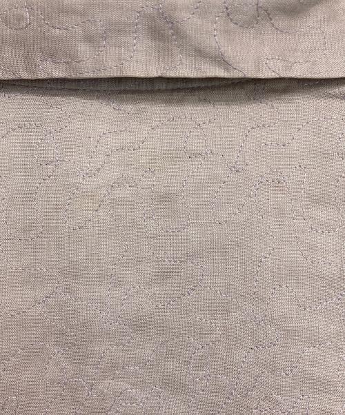ISSEY MIYAKE（イッセイミヤケ）ISSEY MIYAKE (イッセイミヤケ) ステッチデザイン コットンシャツ ピンク サイズ:2の古着・服飾アイテム